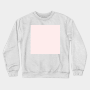 Solid bare Light Pink Monochrome Minimal Design Crewneck Sweatshirt